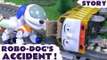 Paw Patrol Robot Robo-Dog Accident Thomas and Friends Play Doh Toy Story Episode Kids Toy Trains