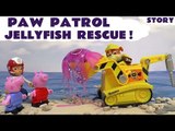 Paw Patrol and Peppa Pig Jellyfish Rescue Toy Unboxing Robo Fish Jellyfish Toys Review Pepa Stories