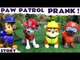 Paw Patrol Funny Prank with Mashems | Disney Cars Minions and Peppa Pig Kids Toys Fun Play