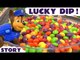 Paw Patrol Candy Skittles Lucky Dip with Thomas and Friends Toys | Minions Surprise Eggs Angry Birds