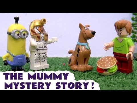 Scooby Doo LEGO Mummy Mystery Episode with Minions and Thomas & Friends | Stop Motion Story