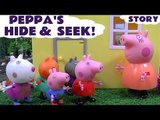 Peppa Pig English Episode Thomas and Friends Toy Train Minions Hide and Seek Surprise Eggs Frozen