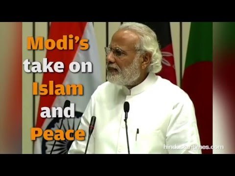 Modi's Take on Islam and peace