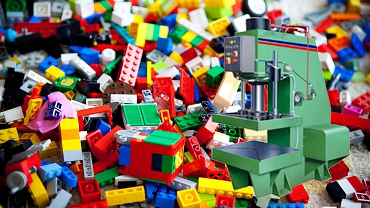 Hydraulic Press Channel -  Crushing legos with hydraulic press (Comic FULL HD 720P)