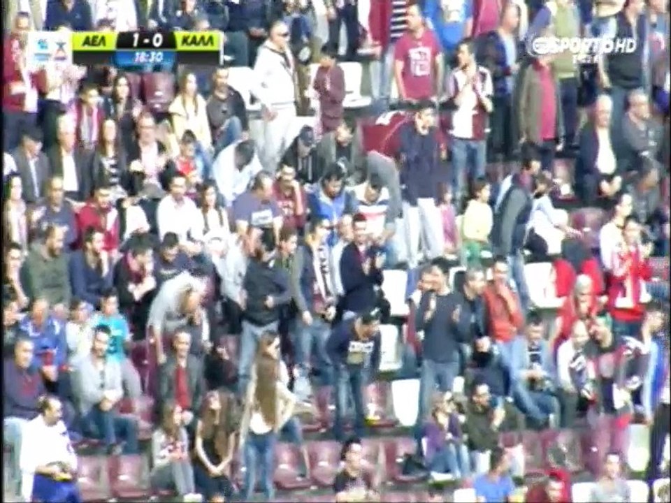26η ΑΕΛ-Καλλιθέα 1-0 2015-16 Το γκολ