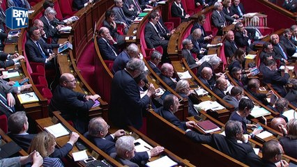 Valls hilare quand un député évoque les "parasites" internes au PS