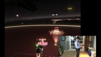 HTC Vive game demo: Space Pirate Trainer