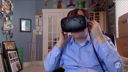 A first look at the HTC Vive VR kit