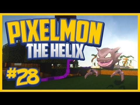Minecraft Pixelmon Server! Helix Lets Play Ghost Gym Strats?! Ep.28