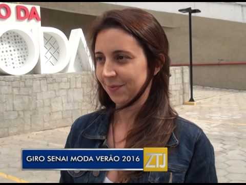 12-11-2014 - SENAI MODA VERÃO 2016 - ZOOM TV JORNAL