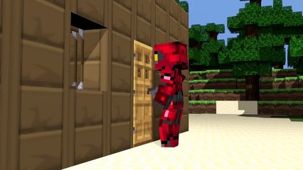 MineCraft Animation #1 - Spartan VS Creeper