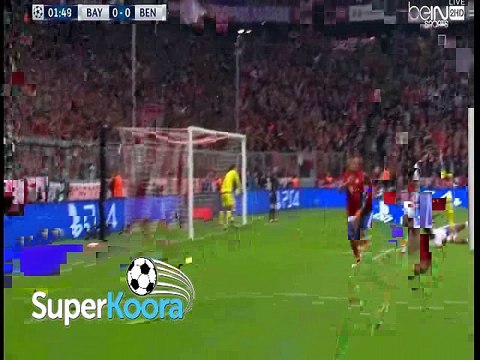 هدف مباراة ( بايرن ميونيخ 1-0 بنفيكا ) دوري أبطال اوروبا