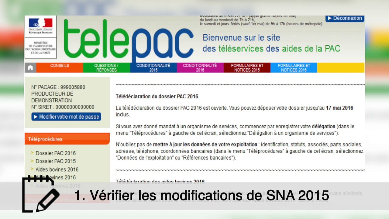 Minute Pac - Campagne 2016