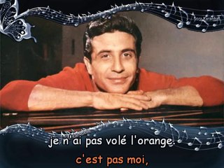 Gilbert Bécaud - L'orange KARAOKE / INSTRUMENTAL