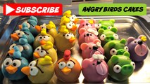 Angry Birds Cakes - from Kinder Surprise Eggs Toys Collector Huevos Sorpresa