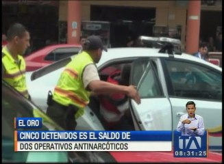 Descargar video: Operativos antinarcóticos dejan cinco detenidos