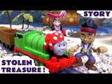Thomas and Friends Stolen Treasure | Play Doh Surprise Eggs Minions Jake Christmas Mickey Mouse