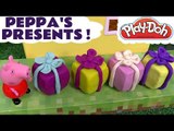 Peppa Pig Play Doh Stop Motion Christmas Presents and Toys | Thomas and Friends Juguetes de Peppa