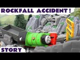 Thomas & Friends Percy Train Accident with Play Doh Diggin Rigs Rescue Juguetes de Thomas Toys