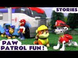 Paw Patrol Rescues with Thomas & Friends and Cars | Minions Halloween and Peppa Pig Toys Stories