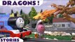 Thomas and Friends Dragons with Peppa Pig Minions and Play Doh | Toys Trains Stories Juguetes