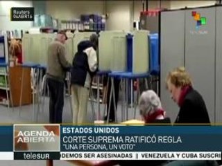 EE.UU.: ratifica Corte Suprema regla de Una persona, un voto
