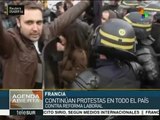 Francia: sindicatos mantienen protestas contra la reforma laboral