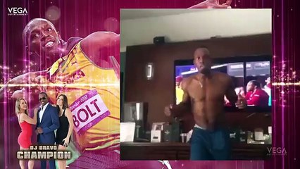 Usain Bolt Dancing On- Dj bravo champion Song After West Indies Cricket Team Victory
