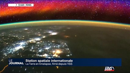 La Terre fimée en timelapse, filmé depuis l'ISS