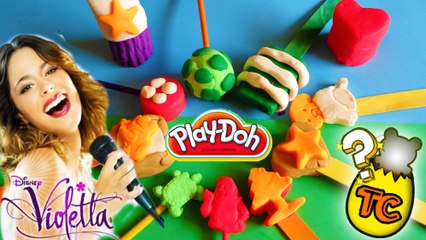 VIOLETTA PLAY DOH EGGS SURPRISE POPSICLES UNBOXING TOYS FOR KIDS | Toy Collector