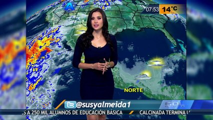 Susana Almeida Pronostico del Tiempo 5 de Abril de 2016
