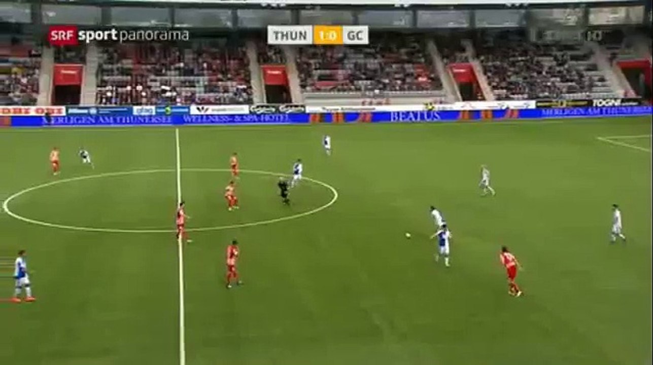 FC Thun 1:1 Grasshoppers Zürich Runde 26 2015/16