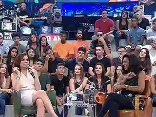 Monica iozzi no Altas horas parte 1