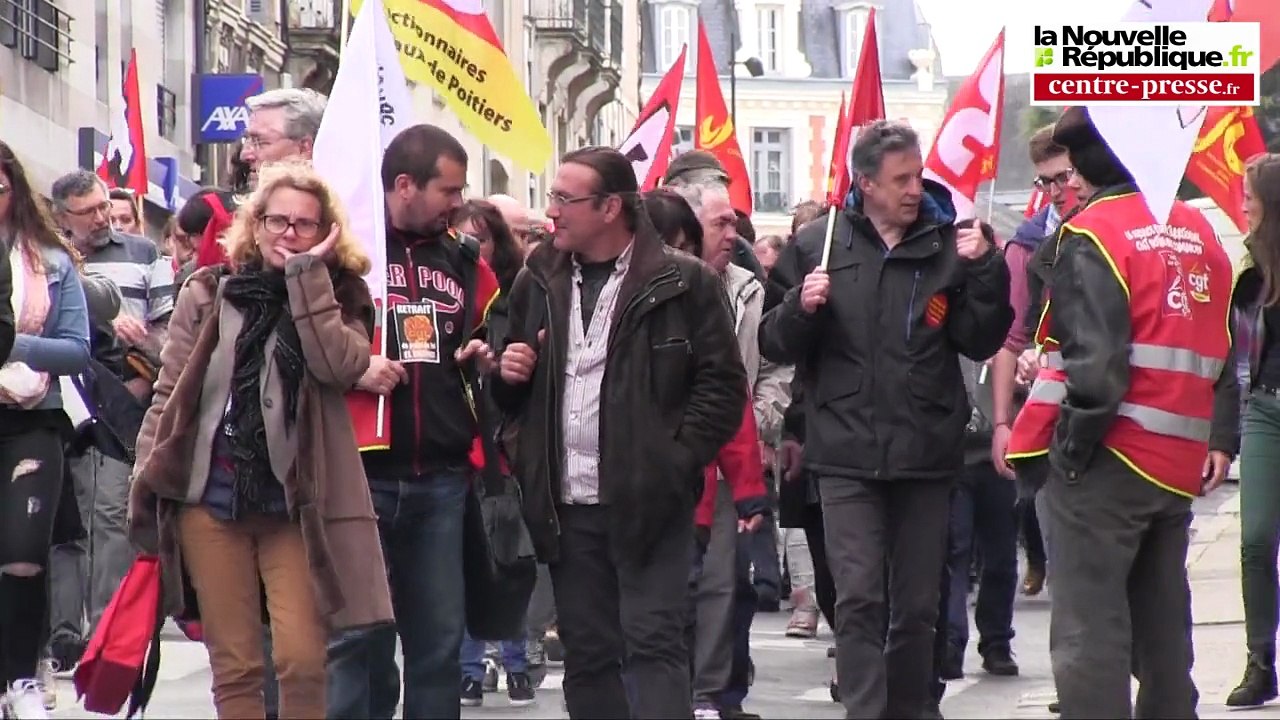 VIDEO. Poitiers. Manifestation contre la loi Travail