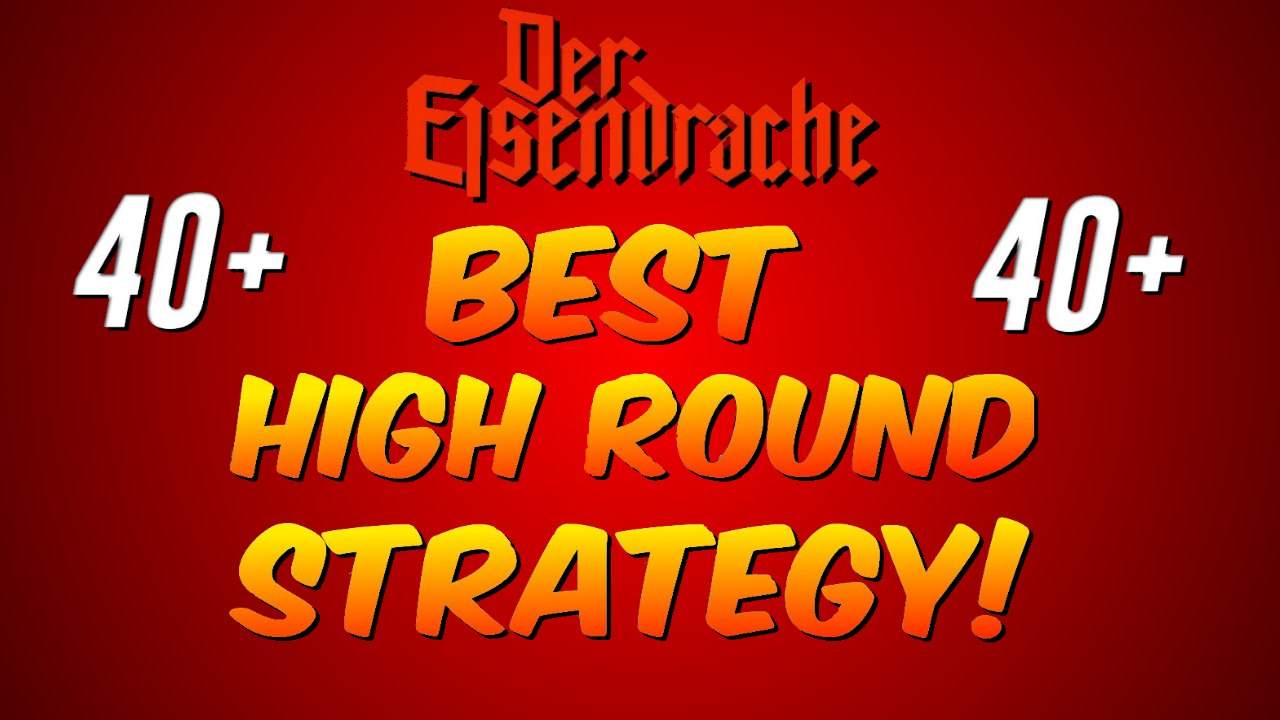 DER EISENDRACHE High Round Strategy "Round 43" (Black Ops 3 Zombies Awakening DLC)