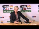 Marine Le Pen : Une de Minute -- Taubira et Le Pen, même combat ?