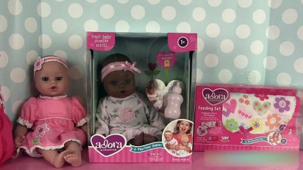 Poupon Bébé Adora Coffret Repas Vêtements de poupées Baby Doll Adora Feeding Set and Clothes