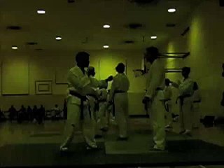 Taekwondo - Two Step Sparring, Outside Leg Sweep