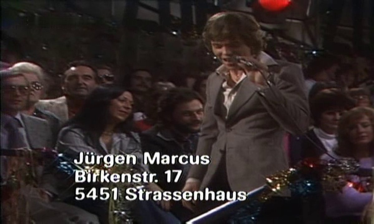 Jürgen Marcus - Die Uhr geht vor, du kannst noch bleiben 1977