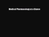 PDF Medical Pharmacology at a Glance  EBook
