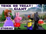 Halloween Trick Or Treat Stories | Peppa Pig Play Doh Thomas and Friends Minions Sofia The First