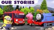 Thomas and Friends Toy Trains 4u Stories with Minions Tayo 꼬마버스 타요 and Peppa Pig | ToyTrains4u