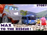 Tayo 꼬마버스 타요 Play Doh Diggin Rigs Rescue | Minions Thomas and Friends Story with Peppa Pig