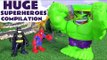 Huge Superheroes Video | Avengers Play Doh Can-heads Batman Spiderman Hulk Angry Birds Rescue