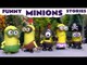 Funny Minions Stories with Thomas and Friends Play Doh Cars Peppa Pig TMNT and Dinosaurs