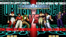 Fightcade - King of Fighters 2002 online casuals - MONKEY.D.LUFFY (MEX) vs. D'Bala-Kobra-MX (MEX)