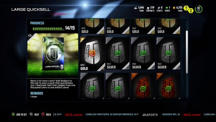 Do i ever get anything good in my large quicksells? (Madden NFL 16)