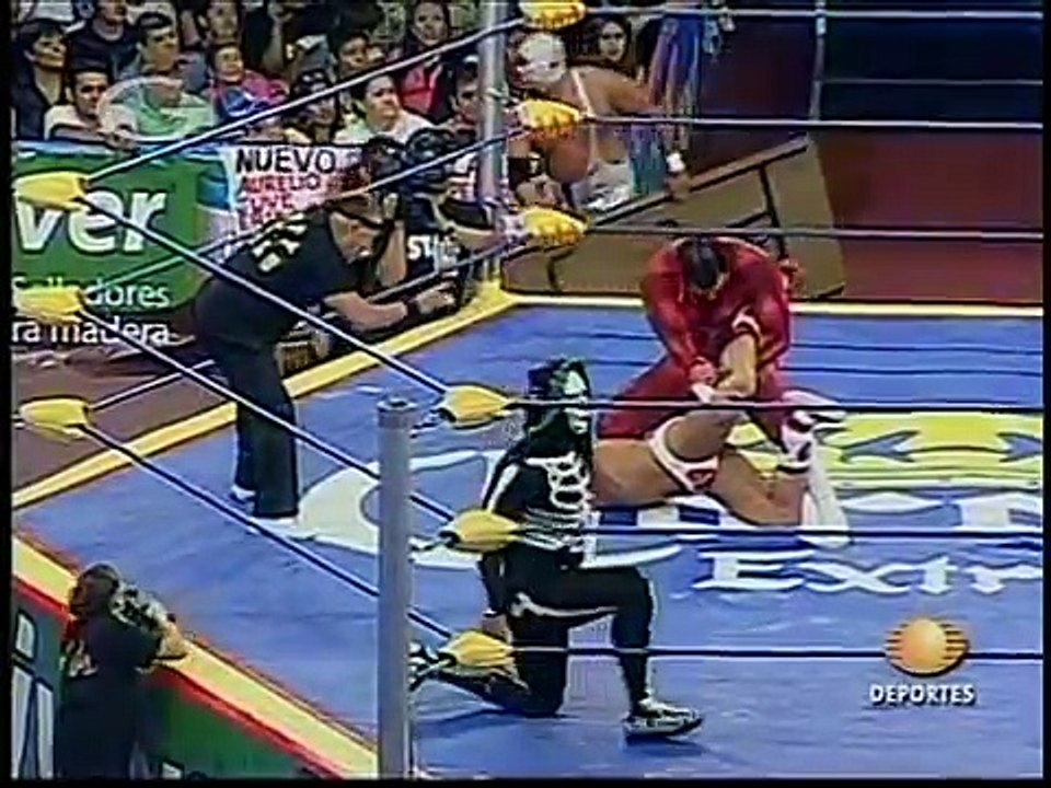 AAA-SinLimite 2009-03-15 Rey de Reys 07 Rey de Reyes Final - La Parka vs. Latin Lover vs. Silver King vs. Electroshock