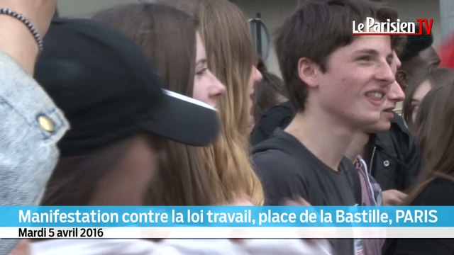 Manifestation contre la loi travail à Paris