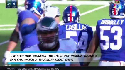 Twitter lands deal to stream Thursday night NFL games